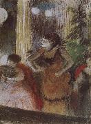 Edgar Degas Bete in the cafe oil painting reproduction